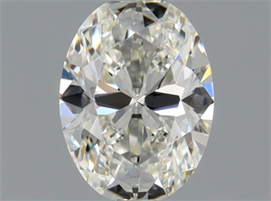 Picture of Natural Diamond 0.40 Carats, Oval with  Cut, I Color, VS1 Clarity and Certified by GIA