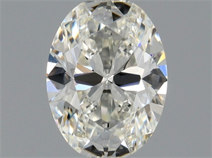 Picture of Natural Diamond 0.40 Carats, Oval with  Cut, I Color, VS1 Clarity and Certified by GIA
