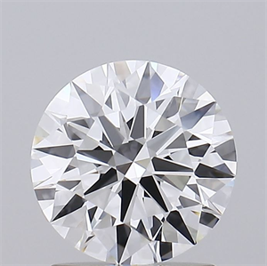 Picture of Lab Grown Diamond 1.34 Carats, Round with Ideal Cut, D Color, VVS2 Clarity and Certified by IGI