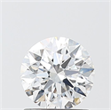Lab Grown Diamond 1.09 Carats, Round with Ideal Cut, E Color, VS1 Clarity and Certified by IGI