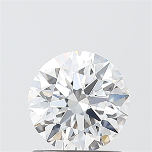 Picture of Lab Grown Diamond 1.09 Carats, Round with Ideal Cut, E Color, VS1 Clarity and Certified by IGI
