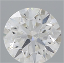Natural Diamond 0.90 Carats, Round with Excellent Cut, G Color, I1 Clarity and Certified by GIA