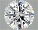 Lab Grown Diamond 5.10 Carats, Round with Ideal Cut, E Color, VS1 Clarity and Certified by IGI