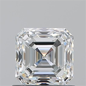 Picture of Natural Diamond 1.01 Carats, Asscher with  Cut, F Color, VVS2 Clarity and Certified by GIA