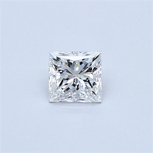 Foto Diamante Natural 0.32 quilates, Princesa , Color E, claridad VS1 y certificado GIA de