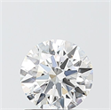 Lab Grown Diamond 1.05 Carats, Round with Ideal Cut, E Color, VVS2 Clarity and Certified by IGI