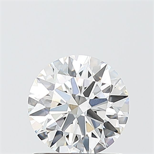 Picture of Lab Grown Diamond 1.05 Carats, Round with Ideal Cut, E Color, VVS2 Clarity and Certified by IGI