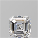 Diamante Natural 1.01 quilates, Asscher , Color F, claridad VS1 y certificado GIA