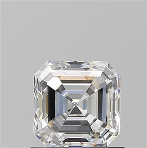 Foto Diamante Natural 1.01 quilates, Asscher , Color F, claridad VS1 y certificado GIA de