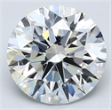 Diamante Natural 3.66 quilates, Redondo , Color G, claridad VS1 y certificado GIA