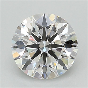 Picture of Lab Grown Diamond 1.32 Carats, Round with Ideal Cut, D Color, VS1 Clarity and Certified by IGI