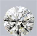 Natural Diamond 1.53 Carats, Round with Excellent Cut, M Color, I1 Clarity and Certified by GIA