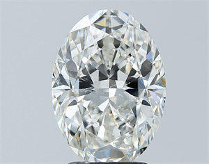 Foto Diamante Natural 2.71 quilates, Ovalado , Color H, claridad SI2 y certificado GIA de