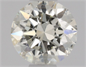 Natural Diamond 0.70 Carats, Round with Excellent Cut, L Color, SI1 Clarity and Certified by GIA