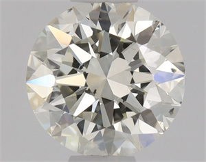 Picture of Natural Diamond 0.70 Carats, Round with Excellent Cut, L Color, SI1 Clarity and Certified by GIA