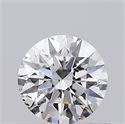 Diamante Natural 0.41 quilates, Redondo , Color H, claridad SI2 y certificado GIA