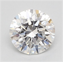 Diamante Natural 0.41 quilates, Redondo , Color E, claridad VVS1 y certificado GIA