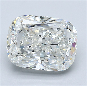 Picture of Natural Diamond 3.01 Carats, Cushion with  Cut, H Color, VVS2 Clarity and Certified by GIA