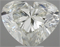 Natural Diamond 0.40 Carats, Heart with  Cut, I Color, VS1 Clarity and Certified by IGI