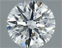 Diamante Natural 0.53 quilates, Redondo , Color H, claridad VS2 y certificado GIA