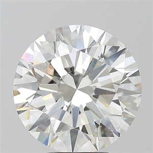 Foto Diamante Natural 5.05 quilates, Redondo , Color H, claridad SI1 y certificado HRD de