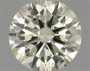 Picture of Natural Diamond 0.73 Carats, Round with Excellent Cut, L Color, SI2 Clarity and Certified by IGI