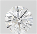 Lab Grown Diamond 3.07 Carats, Round with Ideal Cut, D Color, VVS1 Clarity and Certified by IGI