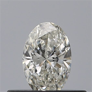 Picture of Natural Diamond 0.23 Carats, Oval with  Cut, H Color, VVS1 Clarity and Certified by GIA
