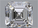 Diamante Natural 1.20 quilates, Asscher , Color E, claridad VS1 y certificado GIA