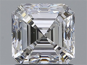 Foto Diamante Natural 1.20 quilates, Asscher , Color E, claridad VS1 y certificado GIA de