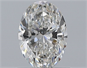 Natural Diamond 0.80 Carats, Oval with  Cut, G Color, VS2 Clarity and Certified by GIA
