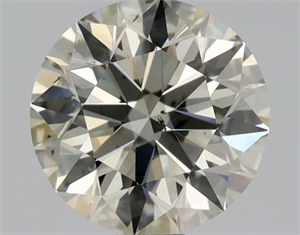 Picture of Natural Diamond 0.76 Carats, Round with Excellent Cut, M Color, SI1 Clarity and Certified by GIA