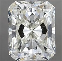 Natural Diamond 2.90 Carats, Radiant with  Cut, I Color, VS1 Clarity and Certified by IGI