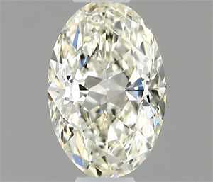 Picture of Natural Diamond 0.40 Carats, Oval with  Cut, I Color, IF Clarity and Certified by IGI