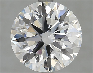 Picture of Lab Grown Diamond 3.21 Carats, Round with Excellent Cut, D Color, VVS1 Clarity and Certified by GIA