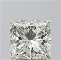 Diamante Natural 2.02 quilates, Princesa , Color K, claridad SI1 y certificado GIA