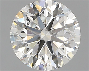 Foto Diamante Natural 0.91 quilates, Redondo , Color G, claridad SI1 y certificado GIA de