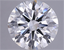 Lab Grown Diamond 3.55 Carats, Round with Excellent Cut, G Color, VS1 Clarity and Certified by GIA