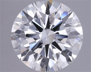 Picture of Lab Grown Diamond 3.55 Carats, Round with Excellent Cut, G Color, VS1 Clarity and Certified by GIA
