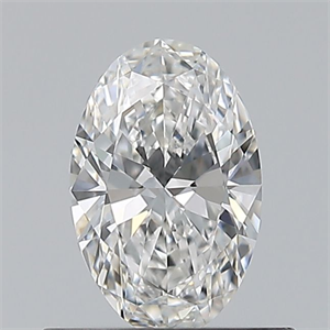 Picture of Natural Diamond 0.50 Carats, Oval with  Cut, E Color, VVS2 Clarity and Certified by GIA