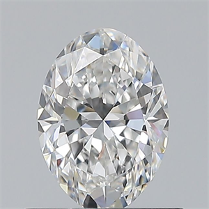 Picture of Natural Diamond 0.60 Carats, Oval with  Cut, E Color, VVS2 Clarity and Certified by GIA