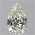 Natural Diamond 1.81 Carats, Pear with  Cut, K Color, SI2 Clarity and Certified by GIA