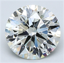 Diamante Natural 3.30 quilates, Redondo , Color K, claridad VS1 y certificado GIA