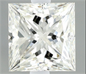 Natural Diamond 0.50 Carats, Princess with  Cut, H Color, VS1 Clarity and Certified by IGI
