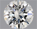 Diamante Natural 0.70 quilates, Redondo , Color I, claridad VS1 y certificado GIA