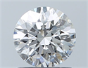 Natural Diamond 0.90 Carats, Round with Excellent Cut, G Color, SI2 Clarity and Certified by GIA