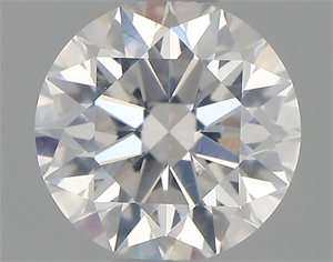 Foto Diamante Natural 0.61 quilates, Redondo , Color E, claridad SI2 y certificado GIA de