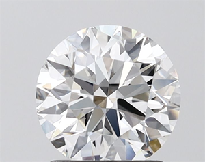 Picture of Lab Grown Diamond 1.56 Carats, Round with Ideal Cut, F Color, VS1 Clarity and Certified by IGI