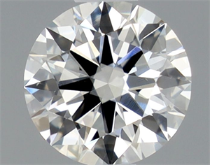 Picture of Natural Diamond 0.50 Carats, Round with Excellent Cut, H Color, SI1 Clarity and Certified by GIA
