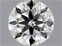 Diamante Natural 0.90 quilates, Redondo , Color I, claridad SI1 y certificado GIA